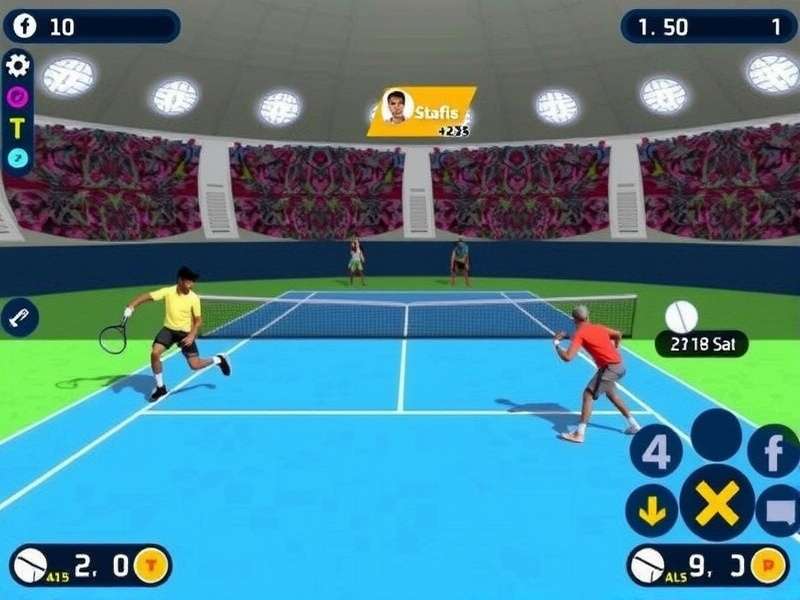 Chandigarh Tennis Dominators Gameplay Screenshot